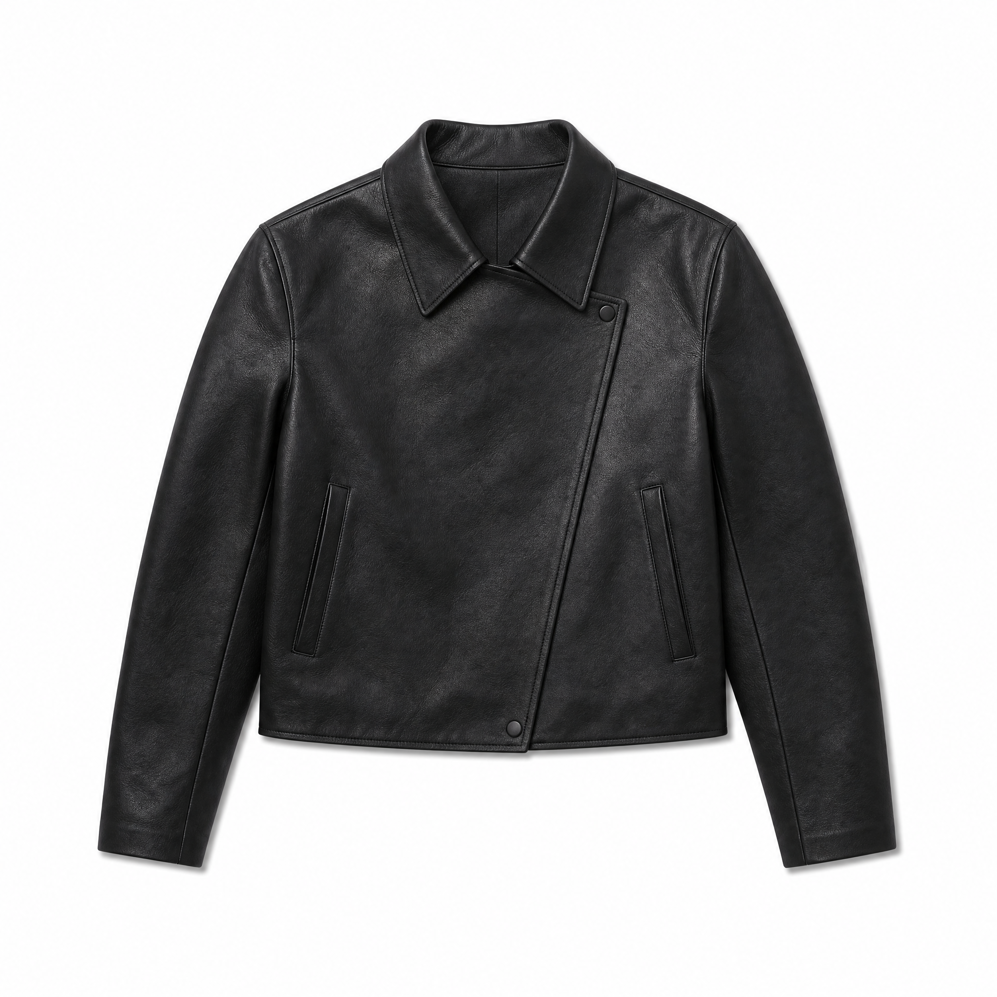 Leather Biker  Blouson